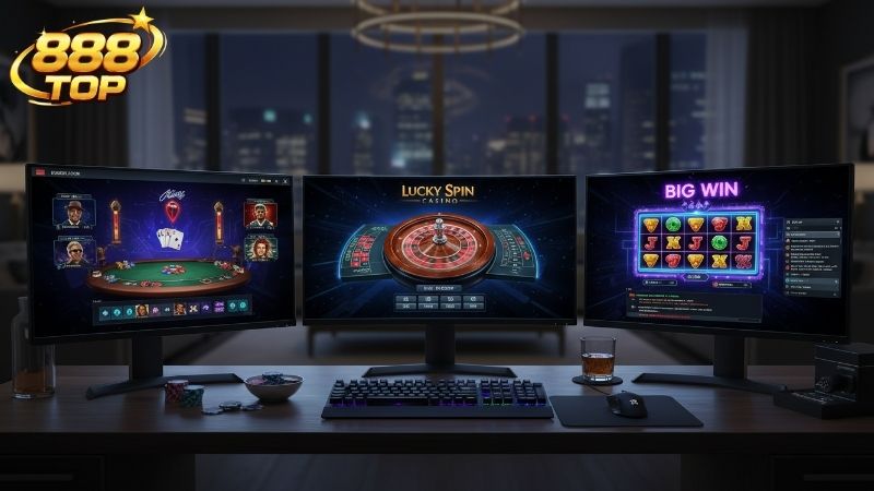 Casino Game 888TOP - Sòng Bài Trực Tuyến Đẳng Cấp & Uy Tín 1 Tổng quan về sức hút của sảnh casino game 888TOP